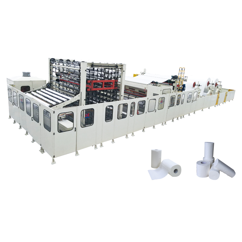 OK-300 型全自動卷紙、廚房用紙復(fù)卷生產(chǎn)線